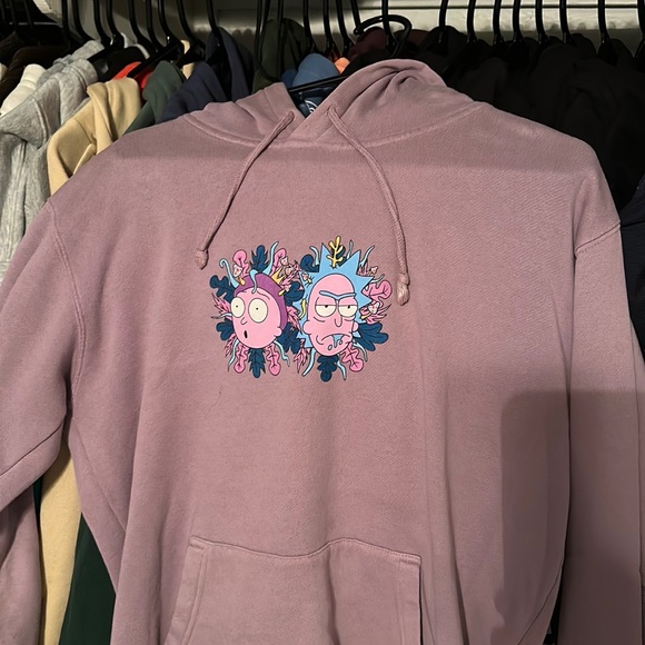Primitive x rick and morty medium hoodie - Picture 2 of 2